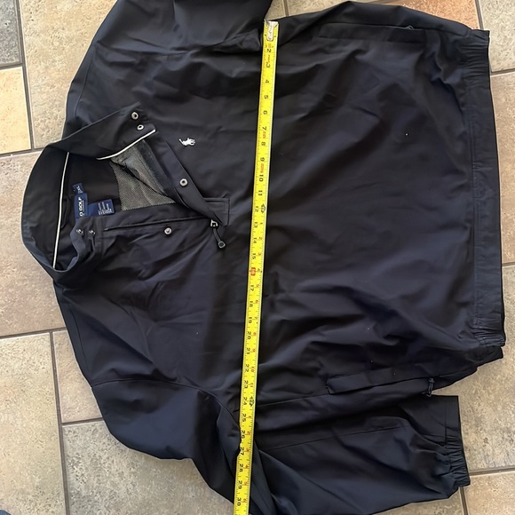 Polo golf black windbreaker. Men’s XL - Picture 7 of 7